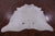White Natural Cowhide Rug - XX-Large 7' 7"H x 6' 4"W