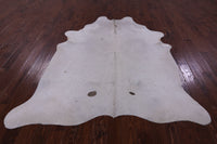 Thumbnail for White Natural Cowhide Rug - XX-Large 7' 7