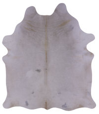 Thumbnail for White Natural Cowhide Rug - XX-Large 7' 4