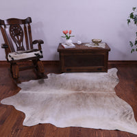 Thumbnail for Light Brindle Natural Cowhide Rug