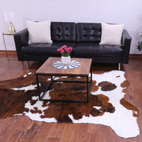 Thumbnail for Tricolor Natural Cowhide Rug