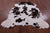 Tricolor Natural Cowhide Rug - X-Large 7'0"H x 6'4"W