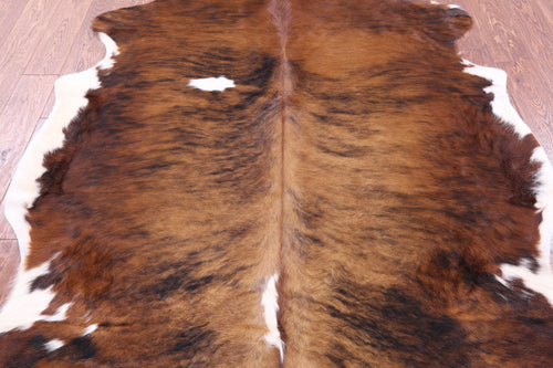 Brindle Natural Cowhide Rug - X-Large 7'1