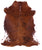 Brindle Brown Natural Cowhide Rug - Large 6'9"H x 5'9"W