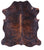 Brindle Natural Cowhide Rug - Large 6'11"H x 6'2"W