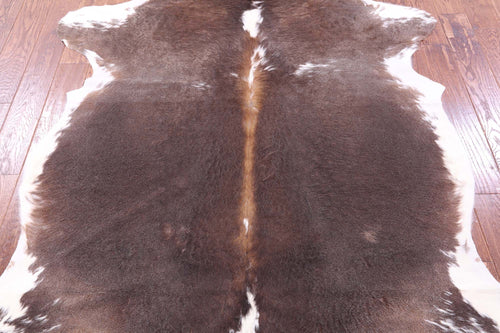 Light Brown Natural Cowhide Rug - Large 6'11