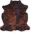 Brindle Natural Cowhide Rug - Large 6'8"H x 6'2"W