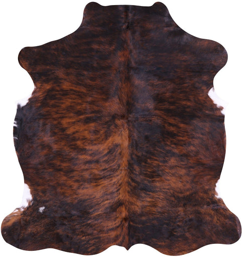 Brindle Natural Cowhide Rug - Large 6'8