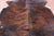 Brindle Natural Cowhide Rug - Large 6'8"H x 6'2"W