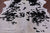 Black & White Natural Cowhide Rug - X-Large 7'4"H x 6'6"W