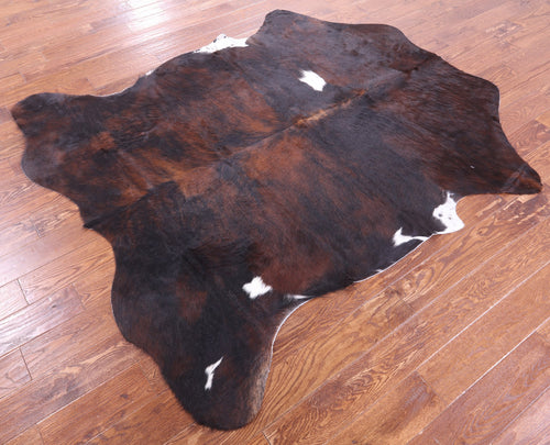 Tricolor Natural Cowhide Rug - X-Large 7'1