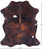 Tricolor Natural Cowhide Rug - X-Large 7'1"H x 6'2"W