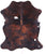 Tricolor Natural Cowhide Rug - X-Large 7'1"H x 6'2"W