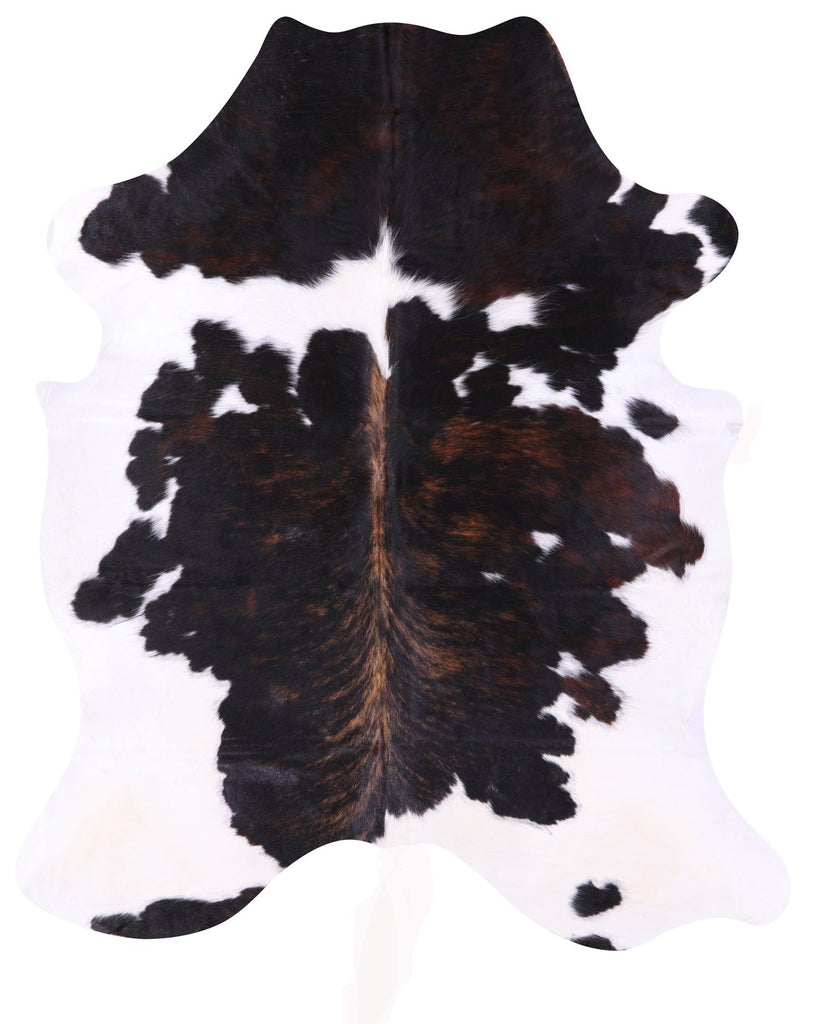 Dark Brindle Natural Cowhide Rug - X-Large 7'6"H x 6'3"W