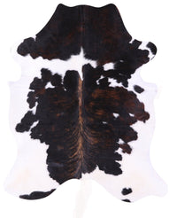 Thumbnail for Dark Brindle Natural Cowhide Rug - X-Large 7'6