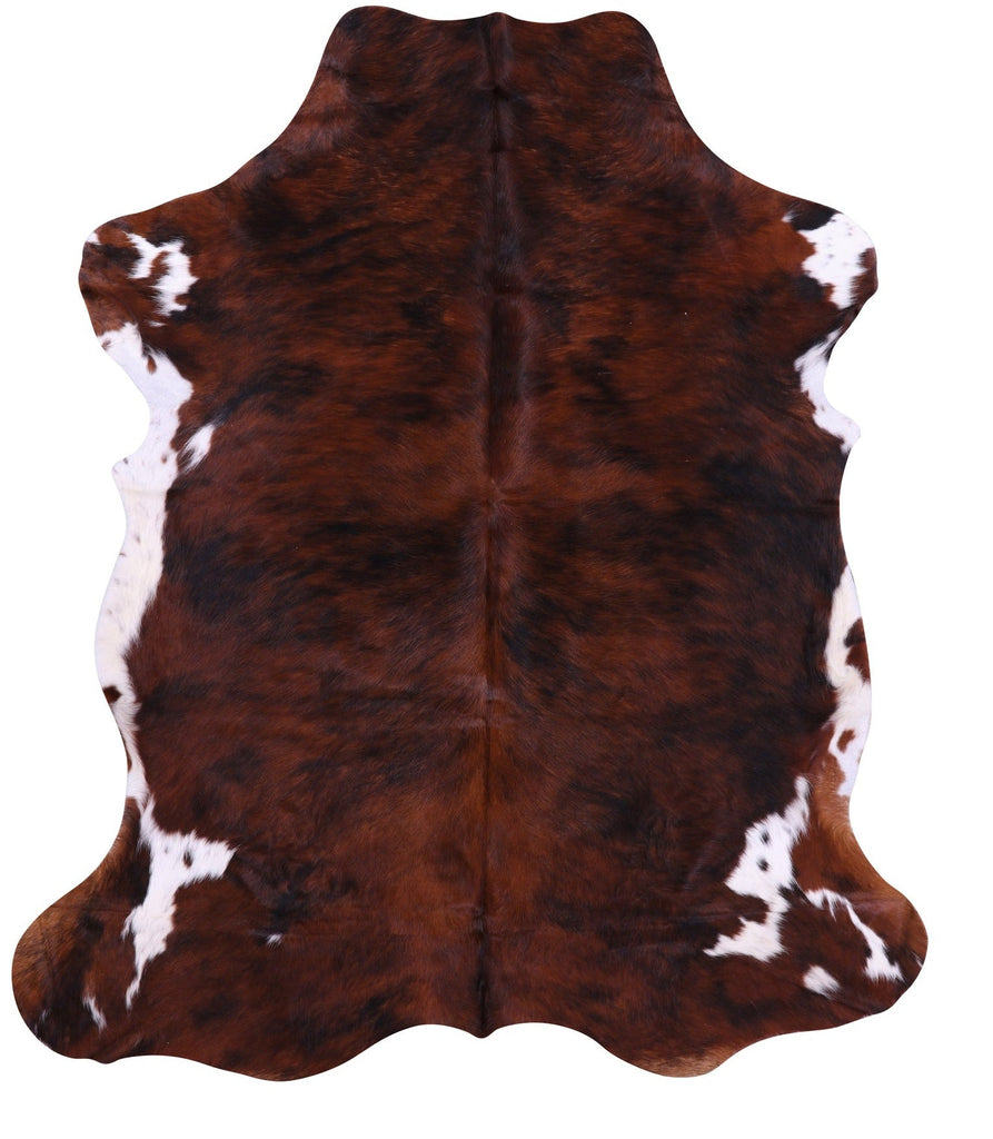 Brindle Natural Cowhide Rug - Large 6'6"H x 5'7"W