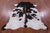 Tricolor Natural Cowhide Rug - Large 6'6"H x 6'0"W
