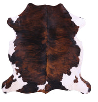 Thumbnail for Brindle Natural Cowhide Rug - Medium 6'0