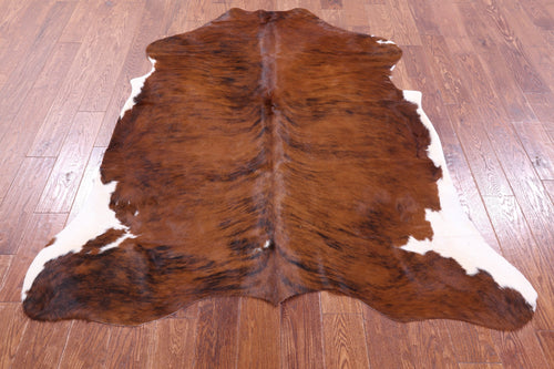 Brindle Natural Cowhide Rug - Large 6'5