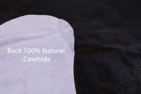 Thumbnail for Dark Brindle Natural Cowhide Rug - Large 6'5