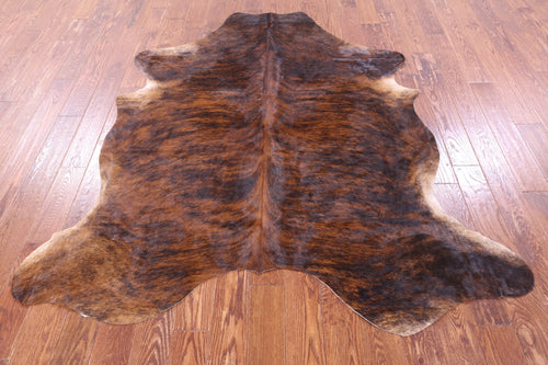 Brindle Natural Cowhide Rug - X-Large 7'0