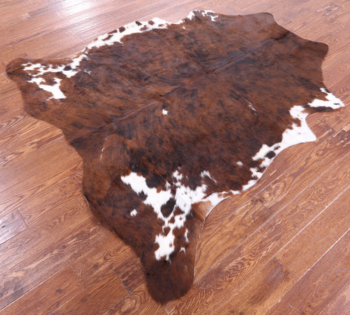 Brindle Natural Cowhide Rug - Large 6'7
