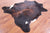 Dark Brindle Natural Cowhide Rug - Large 6'11"H x 6'1"W