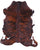 Brindle Natural Cowhide Rug - X-Large 7'1"H x 5'10"W