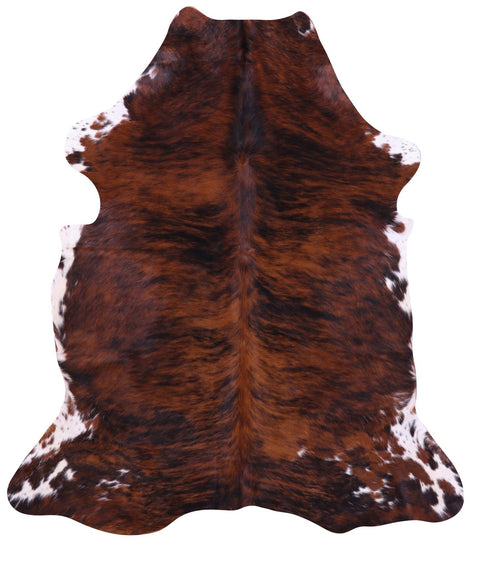 Brindle Natural Cowhide Rug - X-Large 7'0