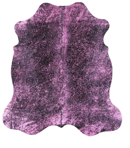 Metallic Natural Cowhide Rug - X-Large 7'0