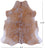 Metallic Natural Cowhide Rug - Large 6'10"H x 6'4"W