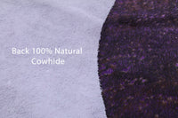 Thumbnail for Metallic Natural Cowhide Rug - X-Large 7'7