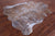 Metallic Natural Cowhide Rug - Large 6'10"H x 6'0"W