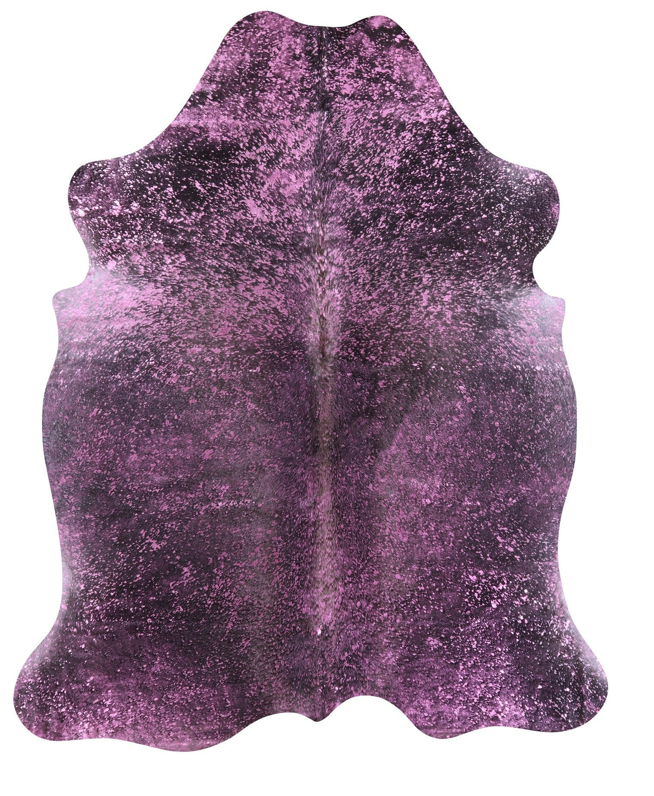 Metallic Natural Cowhide Rug - X-Large 7'9"H x 6'5"W