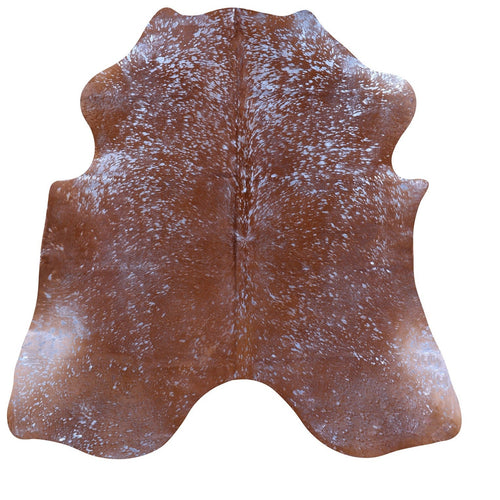 Metallic Natural Cowhide Rug - Medium 5'10
