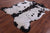 Tricolor Natural Cowhide Rug - X-Large 7'6"H x 6'5"W