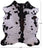 Tricolor Natural Cowhide Rug - X-Large 7'6"H x 6'5"W
