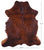 Brindle Natural Cowhide Rug - X-Large 7'1"H x 6'1"W
