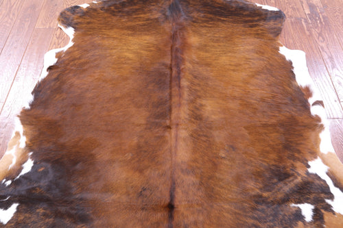 Brindle Natural Cowhide Rug - Large 6'9