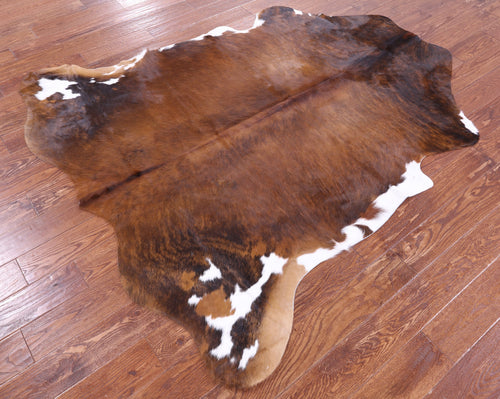 Brindle Natural Cowhide Rug - Large 6'9