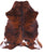 Brindle Natural Cowhide Rug - X-Large 7'1"H x 6'2"W
