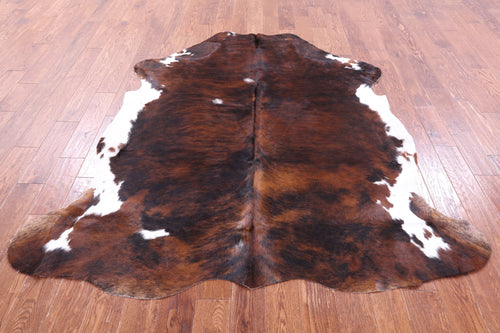 Tricolor Natural Cowhide Rug - X-Large 7'0