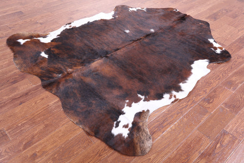 Tricolor Natural Cowhide Rug - X-Large 7'0