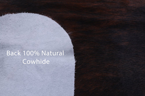 Tricolor Natural Cowhide Rug - X-Large 7'0
