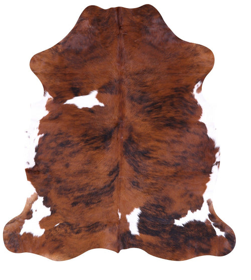 Brindle Natural Cowhide Rug - Large 6'8
