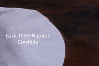 Thumbnail for Brindle Natural Cowhide Rug - Large 6'8