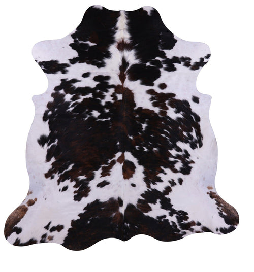 Tricolor Natural Cowhide Rug - X-Large 7'1