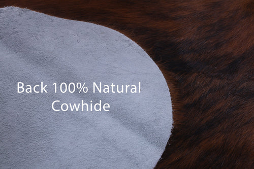 Brindle Natural Cowhide Rug - Large 6'10