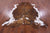 Brindle Natural Cowhide Rug - Large 6'10"H x 6'8"W