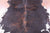 Dark Brindle Natural Cowhide Rug - Large 6'9"H x 6'5"W